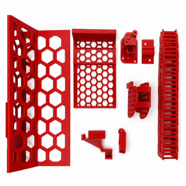 BCH ET-8550 DTF Conversion Essential Bracket & Drag Chain Kit – Mounting System for Mainboard, Drive Board, Tubing, Panel, and Cable