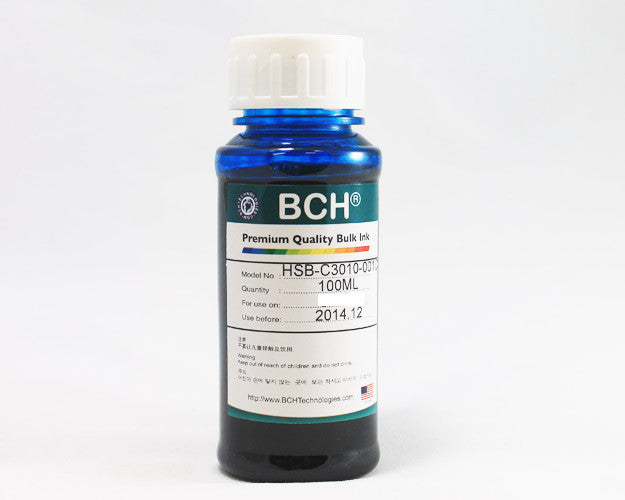 Premium Dye Ink - 100 ml Cyan for Canon (ID100C-AC)