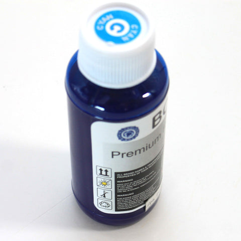 Premium Pigment Ink - 100 ml Cyan for HP  (IP100-5-AH)