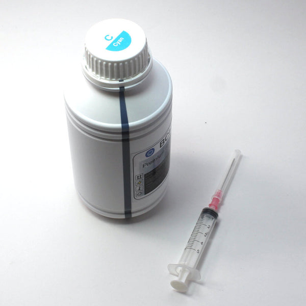 Premium 500 ml Cyan Dye Ink for Epson (ID500C-AE)