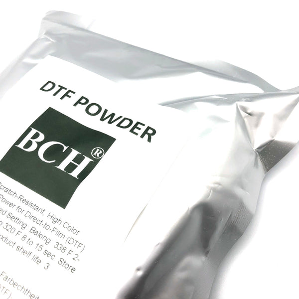 BCH Premium DTF Powder - Direct to Film Digital Transfer Powder - Hot Melt Adhesive 1 Kg (2.2 Lb) Bulk Package