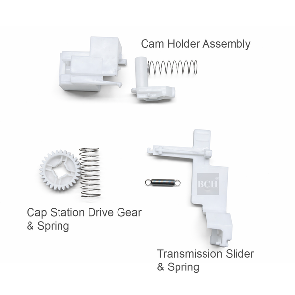 3-in-1 Gear Drive Kit for ET-8550 – Cam Holder Assembly, Transmission Slider Assembly, Capping Station Drive Gear