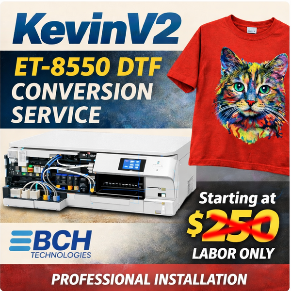 ET-8550 to DTF Conversion Service – Labor Only