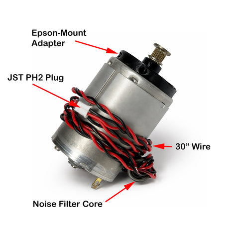 Industrial High-Torque CR Motor Upgrade for Epson ET-8550, L1800, R1390 & 1390 DTF Printers
