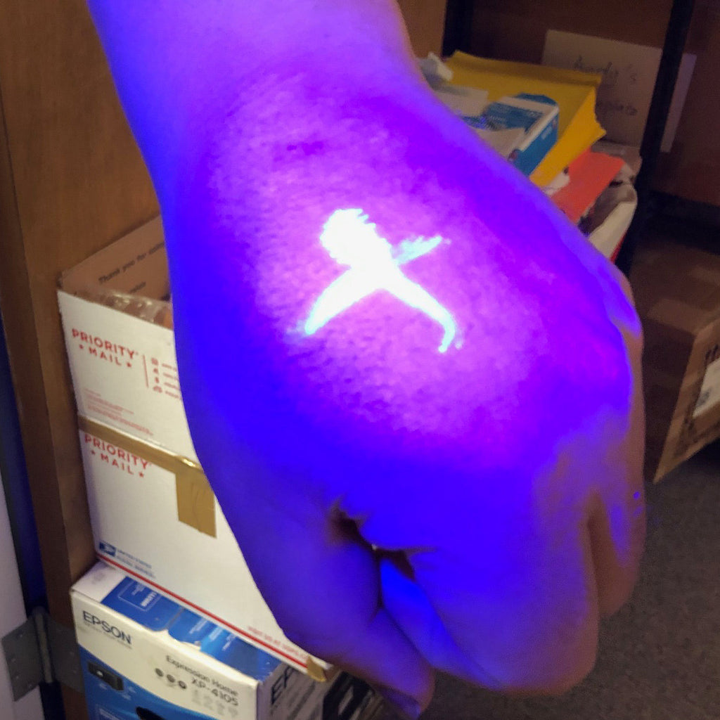 Uv Torch Invisible Ink Invisible UV Ink | Versatile Applications | Glows Under Black Light ...