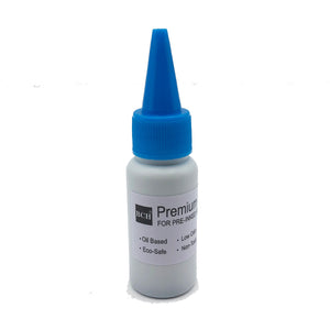 Blue Oil-Based Premium Stamp Refill Ink by BCH for Pre-Inked Rubber Gel Pads & Dot Matrix Ribbons - 20 ml -0.68oz