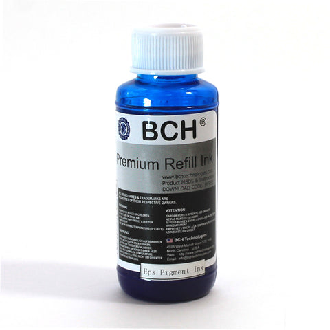 Pigment 100 ml  Light Cyan Refill Ink for Epson - DURABrite Compatible (IP100-8-AE)