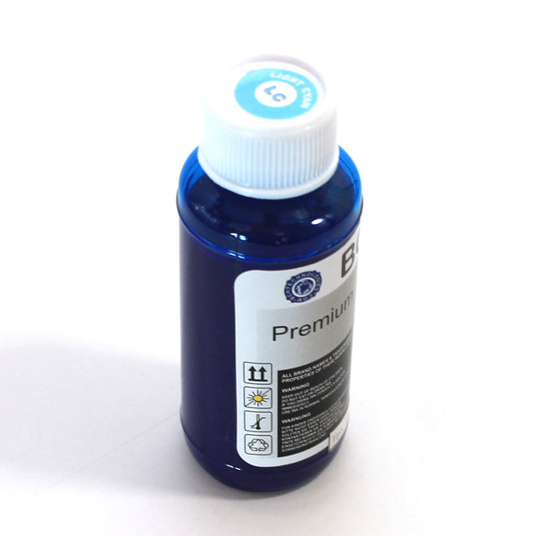 Premium 100 ml Light Cyan Sublimation Ink for Epson (IS100LC-AE)