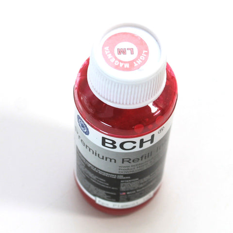 Premium Pigment Ink - 100 ml Light Magenta Ink for HP  (IP100-9-AH)