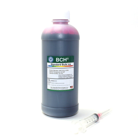 Standard 500 ml Magenta Photo Dye Ink for Lexmark (ID500M-CL)