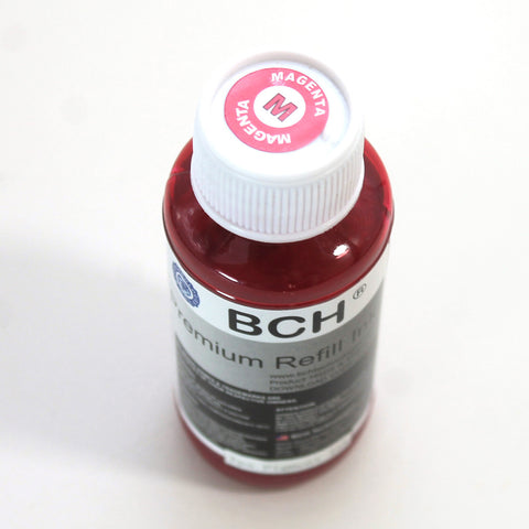 Premium Pigment Ink - 100 ml Magenta Ink for HP  (IP100-6-AH)