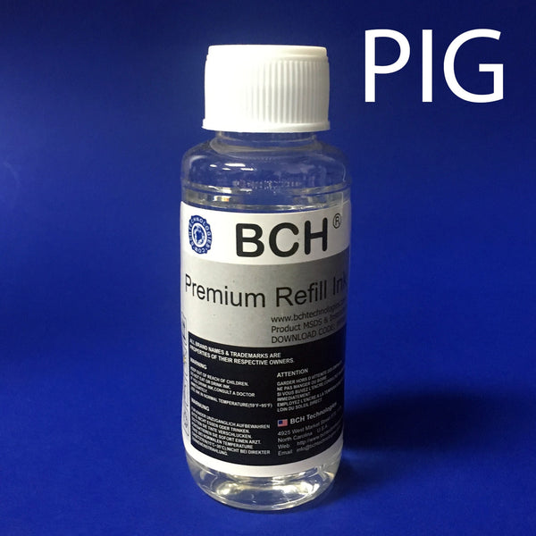 High Resolution Pigment Ink Base Solution for Canon - Clear Transparent - for High Precision Printing