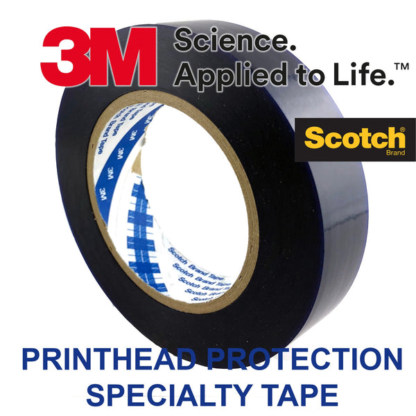 3M Specialty Tape (1 X 328') for Sealing Ink Cartridge & Printhead Blue Wide