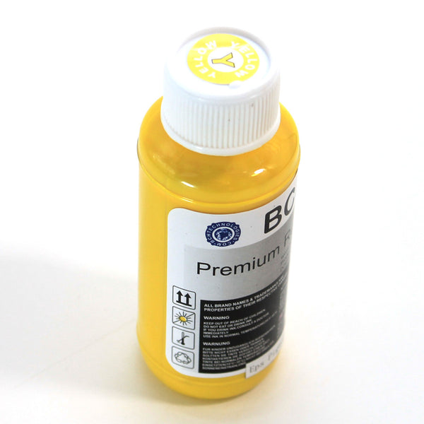 Pigment 100 ml  Yellow Refill Ink for Epson - DURABrite Compatible (IP100-7-AE)