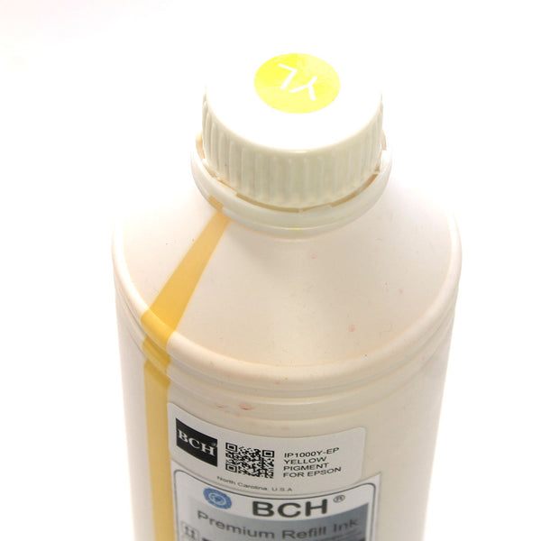 Premium 1000 ml Yellow Pigment Ink for Epson (IP1000Y-AE)