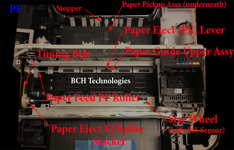 How To Disassemble An Epson Printer A Walk Through Of Epson Printer Parts Bch Technologies 2584